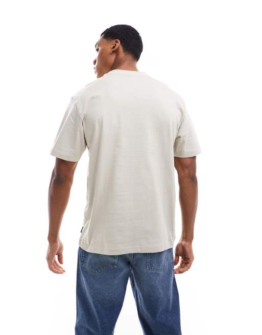 ONLY & SONS - Afslappet beige T-shirt, 3 af 4