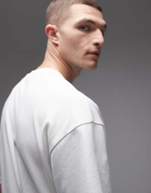 Only & Sons – Airflex – Biały miękki T-shirt o luźnym kroju, 5 z 5