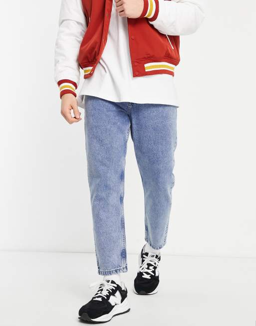 Only & Sons - Avi - Jeans taglio corto affusolati azzurri