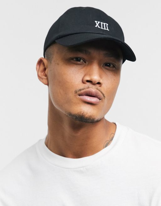 Only & Sons baseball cap with logo in black | ASOS