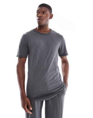 ONLY & SONS – Basic – Ciemnoszary T-shirt - view 1