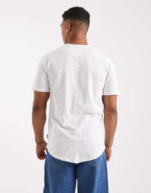 ONLY & SONS basic t-shirt in white, 3 of 5