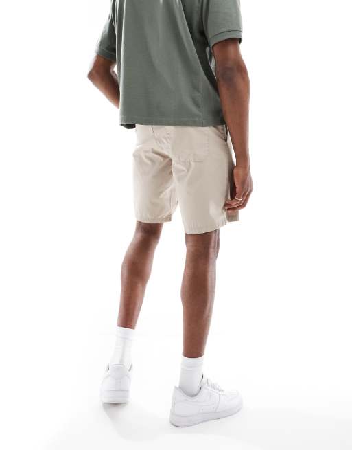 ONLY & SONS – Beige, lediga chino-shorts, 5 av 5