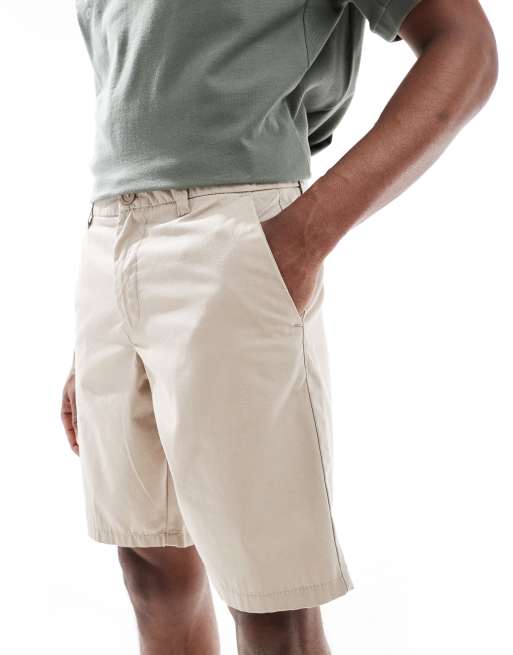 ONLY & SONS - Beige løstsiddende chinoshorts, 2 af 5