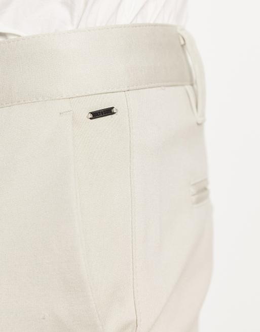 Only & Sons - Beige slim fit tapered bukser, 4 af 4