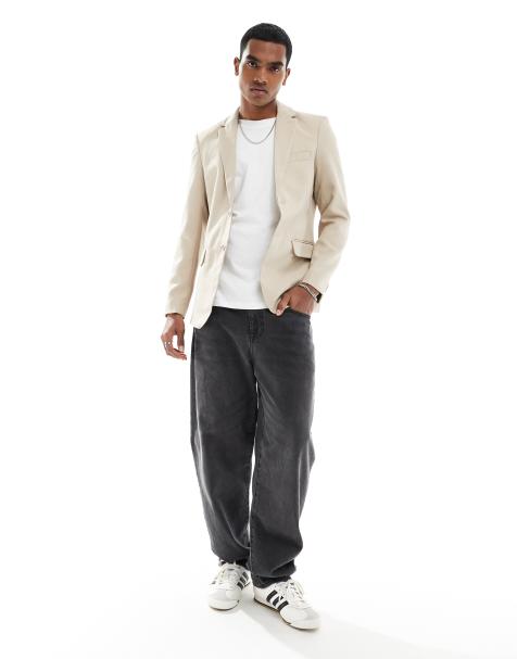 Only & Sons – Beige smal kavaj - view 1