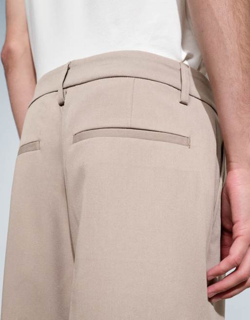 ONLY & SONS – Beżowe dopasowane szorty o luźnym kroju, 3 z 9