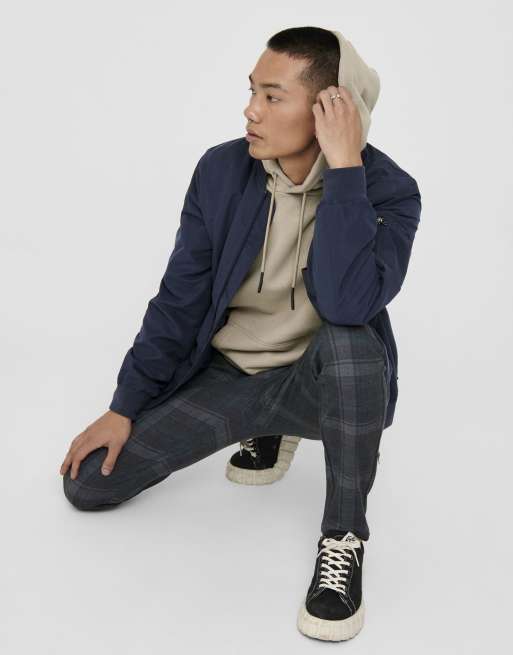 ONLY & SONS Bomber jacket in night sky, 5 of 7