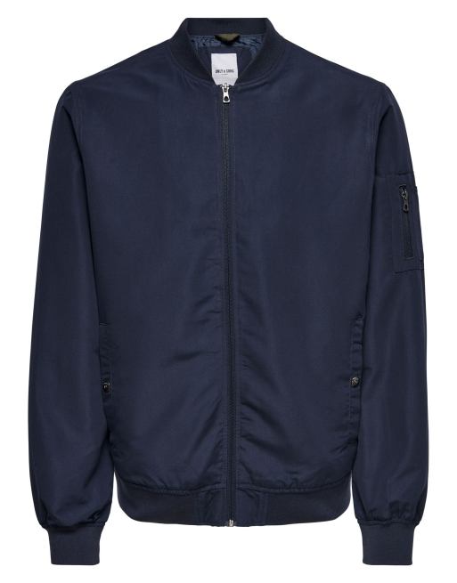 ONLY & SONS – Bomberjacke in Nachthimmelblau, 6 von 7