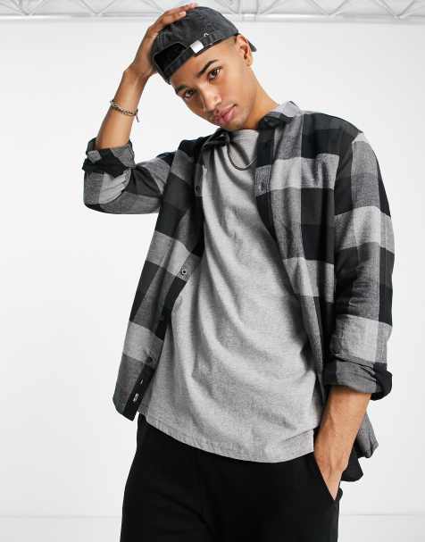 Only & Sons - Camicia a maniche lunghe verde scuro a quadri - view 1