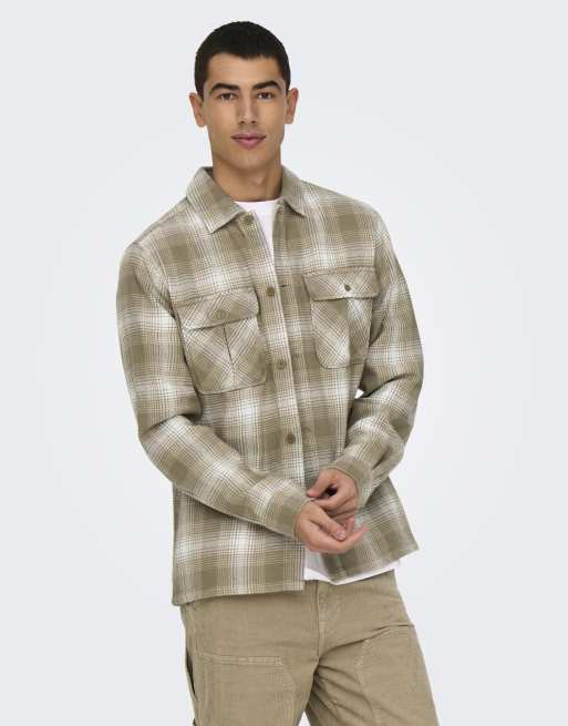 ONLY & SONS - Camicia color grifone