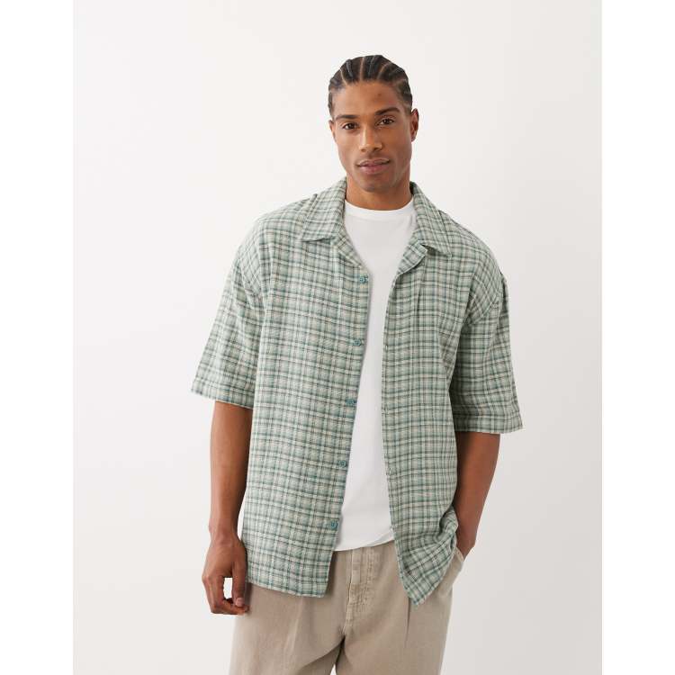 CASAMODA Camicia Casual Uomo A Quadretti – Comfort Fit, Puro Cotone, Abbinabile Con Jeans O Chino