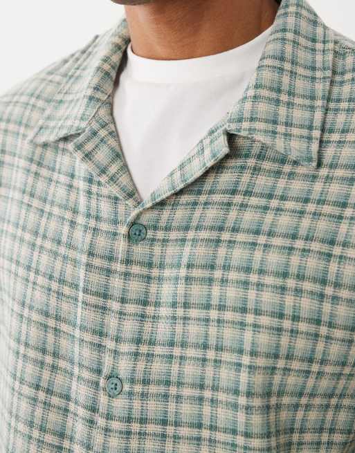 ONLY & SONS - Camicia comoda verde a quadretti, 3 di 5