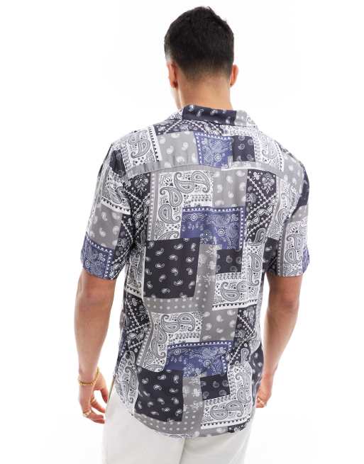 Camicia stile bandana clearance