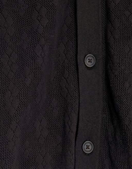 ONLY & SONS - Camicia traforata marrone, 8 di 12