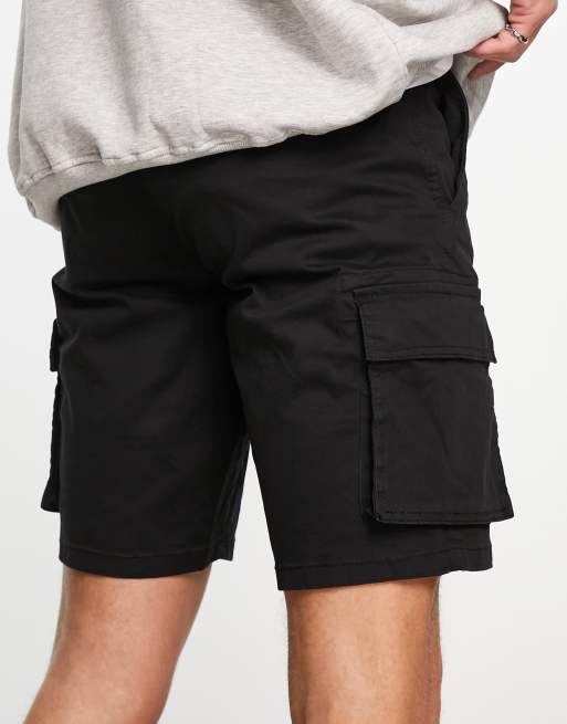 ONLY & SONS cargo short in black , 2 of 4