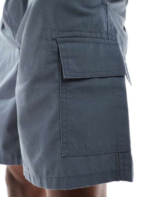 ONLY & SONS cargo shorts in dark grey, 5 of 5
