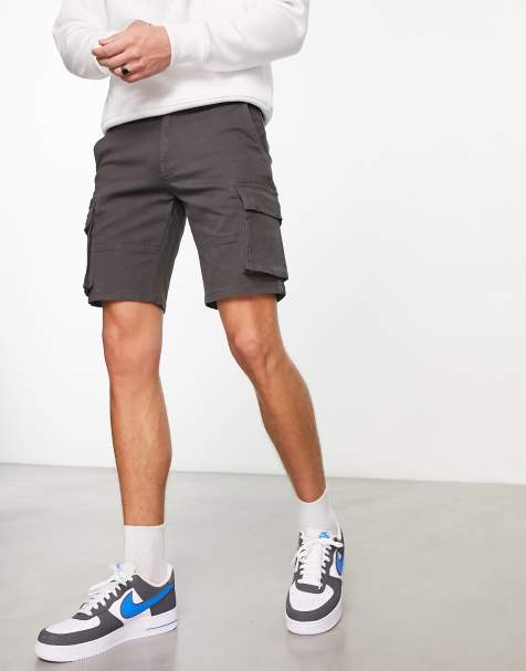 Only & Sons cargo shorts in gray - view 1