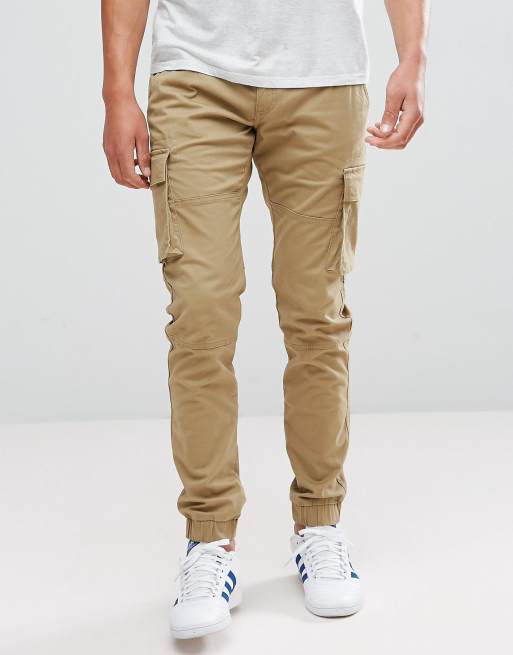 Only & Sons Cargo Trouser With Cuffed Hem