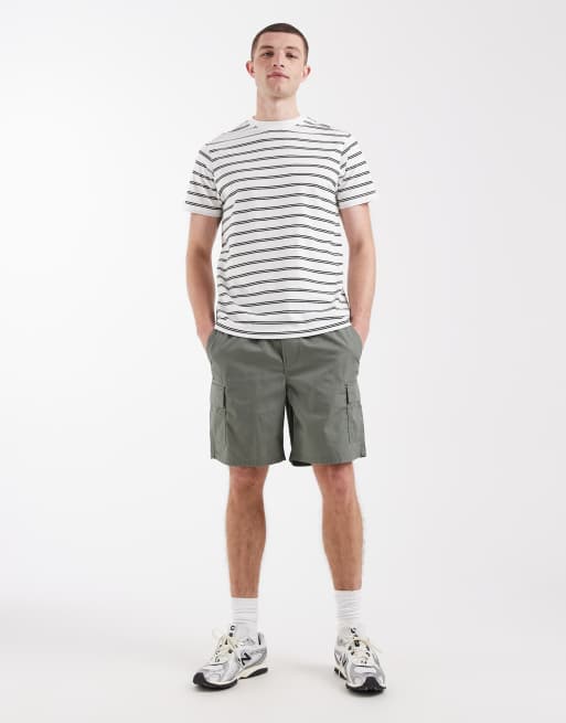 ONLY & SONS - Cargoshort in licht kaki, 3 van 5