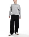 [ONLY & SONS] ONLY & SONS Carl balloon jeans in black W32 L34 Black Denim