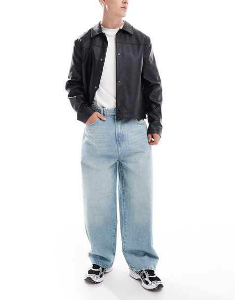 ONLY & SONS – Carl – Jasnoniebieskie jeansy z balonowymi nogawkami - view 1