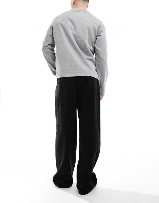 ONLY & SONS Carl balloon jeans in black
