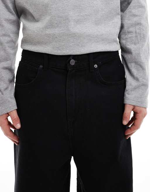 ONLY & SONS Carl balloon jeans in black