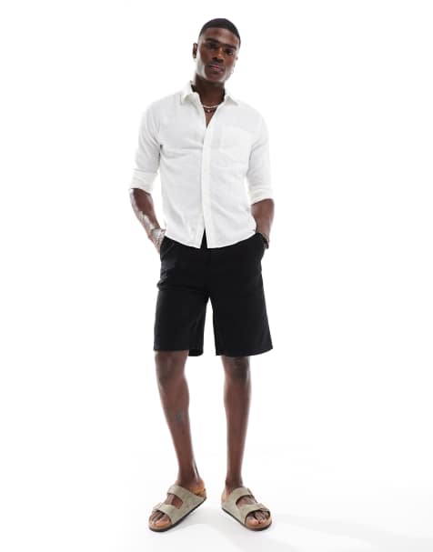 ONLY & SONS carpenter short in black - view 1