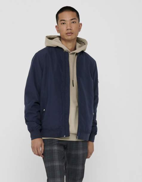 ONLY & SONS - Chaqueta bomber azul cielo nocturno - view 1