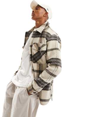 Only & Sons Onscedric Life Check Overshirt Noos Men's Shirt Jacket (1