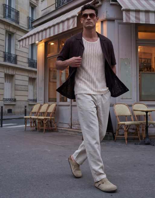 ONLY & SONS - Chemise en maille ajourée - Marron, 12 de 12