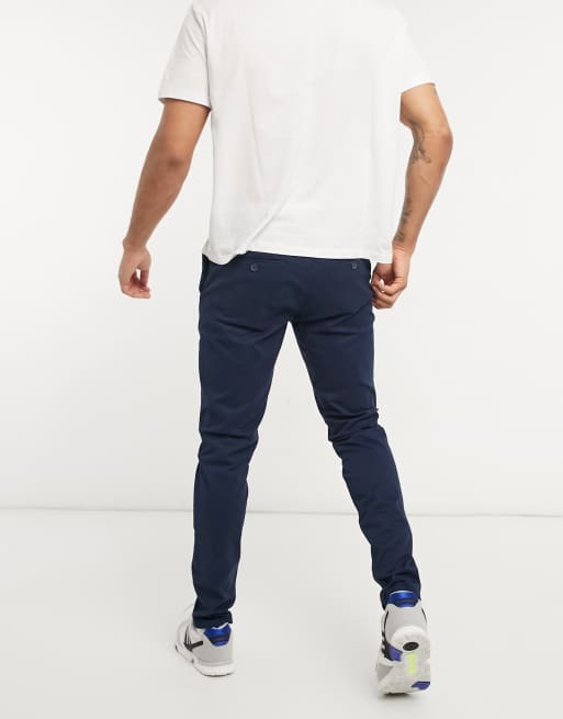 Only & Sons chino in slim fit navy, 2 of 4