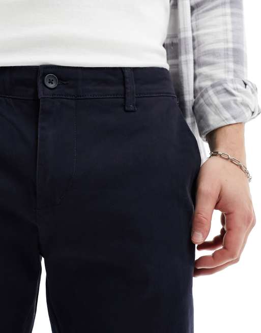 Only & Sons - Chino slim blu navy, 4 di 5