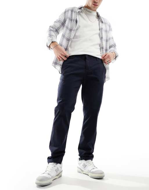 Only & Sons - Chino slim blu navy, 5 di 5