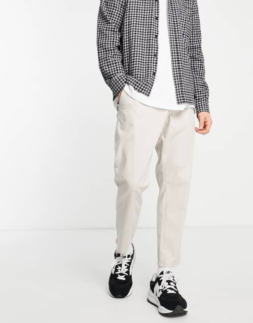 Only & Sons - Chino slim fit taglio corto beige