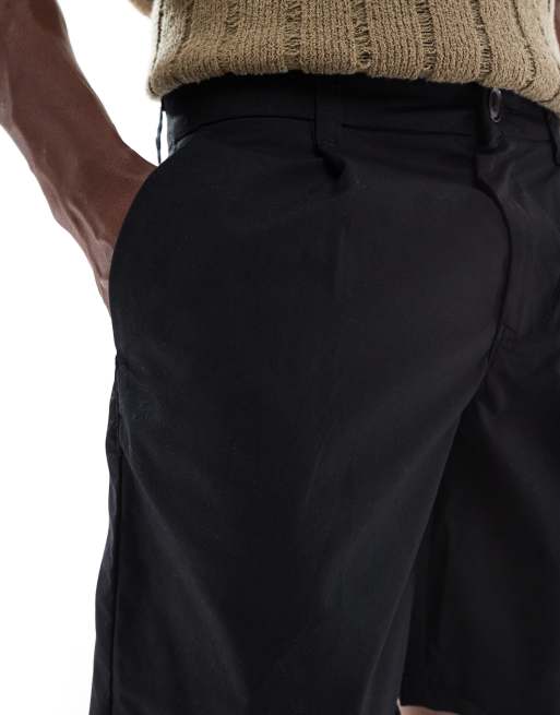 ONLY & SONS - Chinoshort met losse pasvorm in zwart, 5 van 5