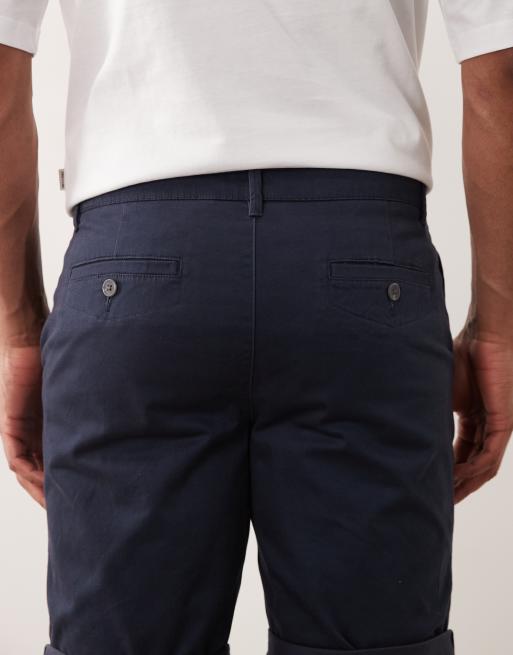 Only & Sons – Ciemnoniebieskie szorty chinosy o regularnym kroju, 5 z 5