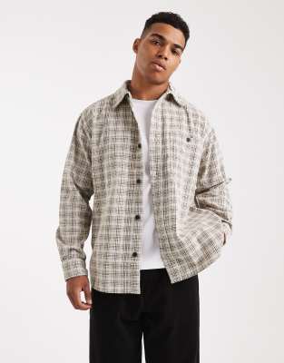 Only & Sons Cord Overshirt In Green