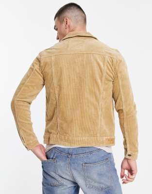 beige corduroy sherpa jacket