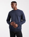 [ONLY & SONS] ONLY & SONS crew neck sweatshirt in dark navy S Blue nights