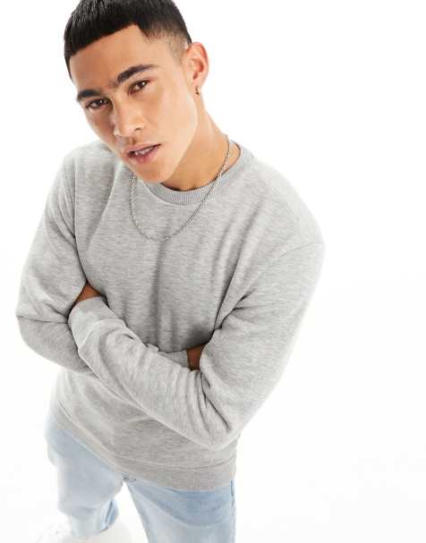 Only & Sons crewneck sweatshirt in gray - view 1