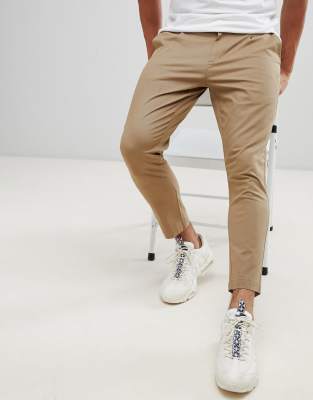 cropped chino-Neutral