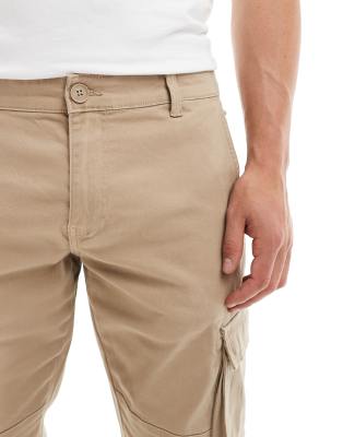 cuffed mens cargo pants