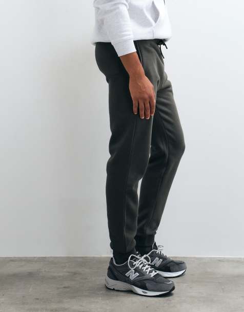 ONLY & SONS cuffed sweatpants in deep gray - view 1