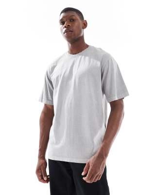 ONLY & SONS distressed t-shirt in grey - view 1