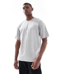 [ONLY & SONS] ONLY & SONS distressed t-shirt in grey S ULTIMATE GREY