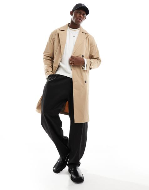 Men s Trench Coats Men s Mac Coats ASOS