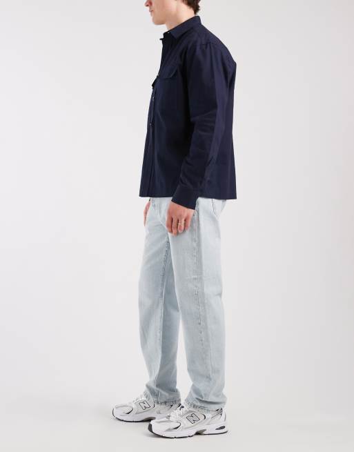 ONLY & SONS - Edge - Afblegede jeans i denim i lige pasform, 3 af 5