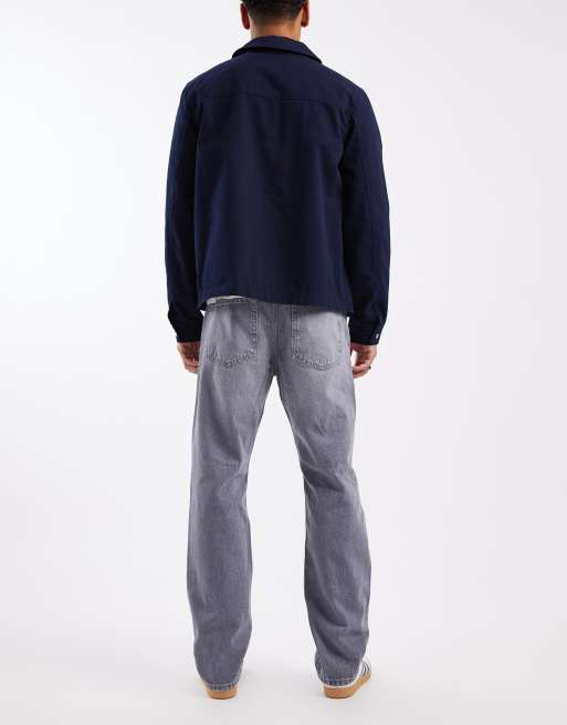 ONLY & Sons – Edge – Blekgrå, raka jeans, 3 av 5